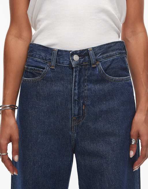 Vaqueros azules de corte ancho Jane de Carhartt WIP , 4 de 5