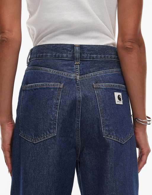 Vaqueros azules de corte ancho Jane de Carhartt WIP , 5 de 5