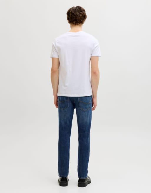 Vaqueros azules de corte estándar de Jack & Jones, 2 de 7