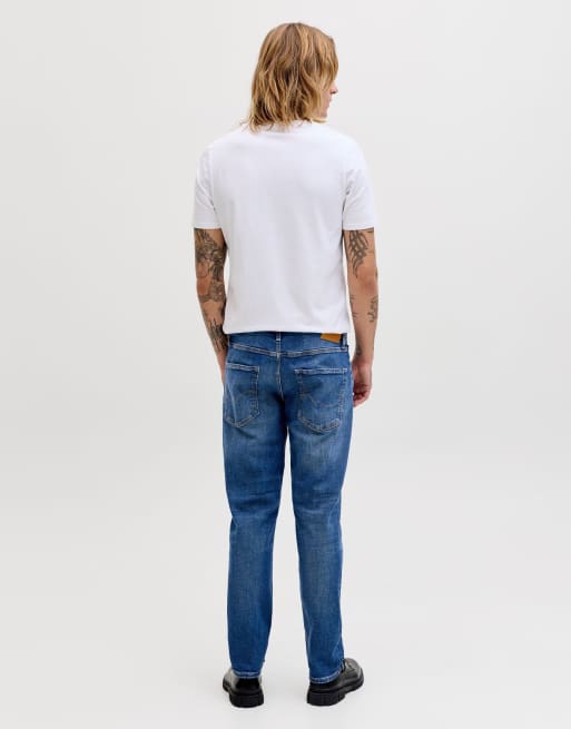 Vaqueros azules de corte estándar de Jack & Jones, 2 de 7
