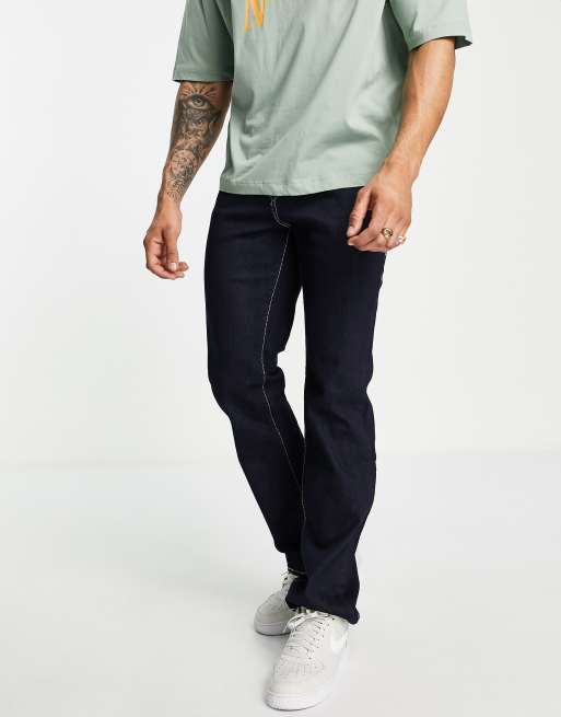 Vaqueros azules de corte recto Ricky de True Religion