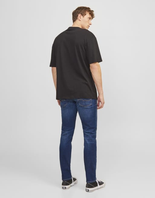 Vaqueros azules de corte slim de Jack & Jones, 2 de 7