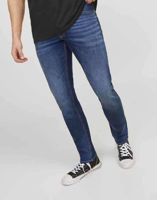 Vaqueros azules de corte slim de Jack & Jones, 6 de 7