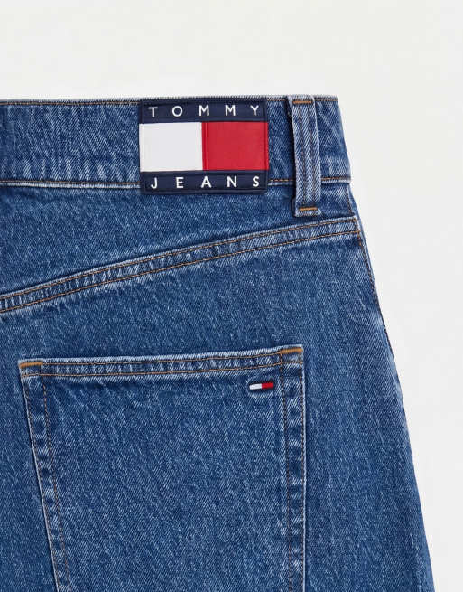 Vaqueros azules de pernera barrel con lavado medio Ashton de Tommy Jeans, 9 de 9