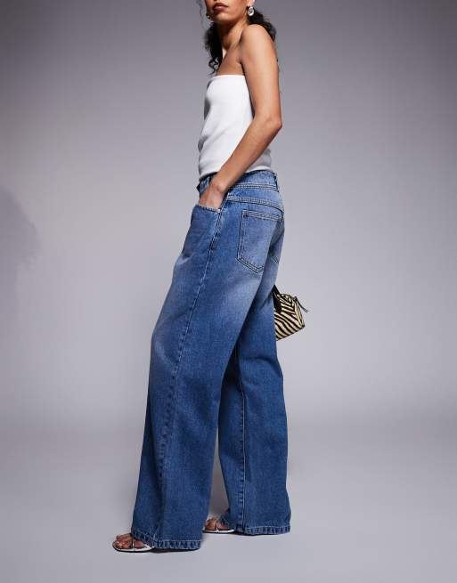 Vaqueros azules holgados de talle bajo 99 de Abrand Jeans, 2 de 5