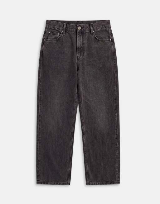 Vaqueros baggy en negro desgastado de ASOS DESIGN, 6 de 9