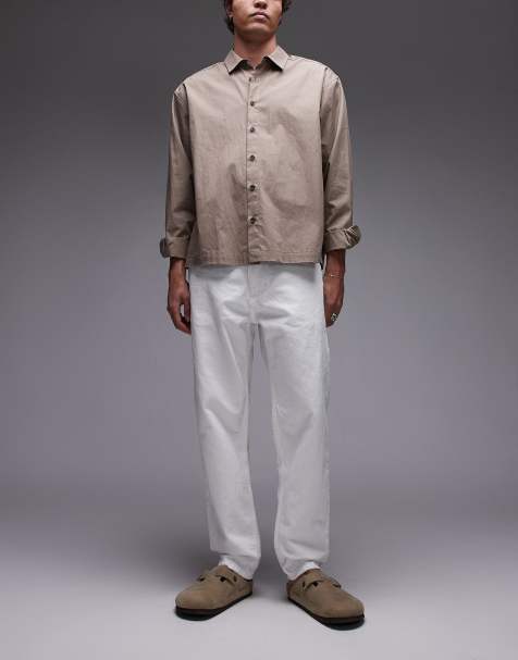 Vaqueros blancos de corte slim de Mango - view 1
