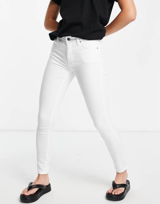 Vaqueros blancos Leigh de Topshop
