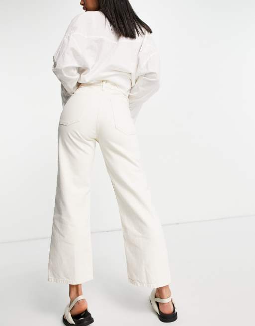 Mango pantalones 2024 blancos