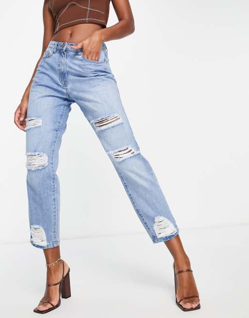 Boyfriend jeans rotos hot sale