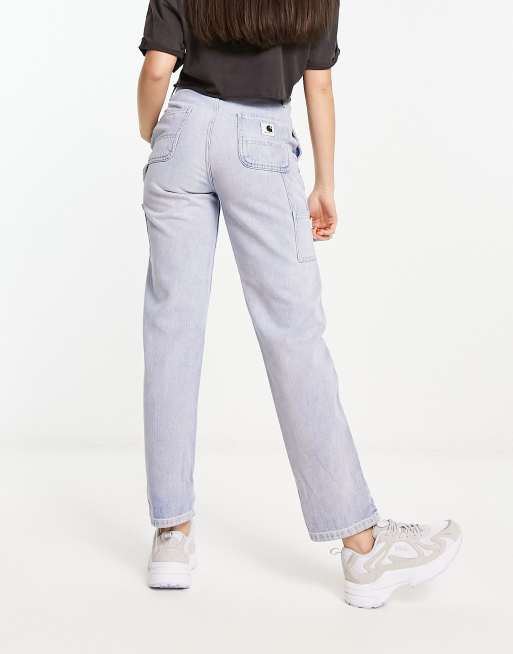 Vaqueros boyfriend con lavado azul a la piedra Pierce de Carhartt WIP, 2 de 5