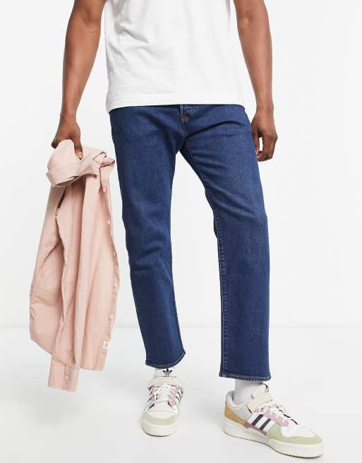 Vaqueros capri con lavado azul medio estilo año 93 501 Levi's | ASOS