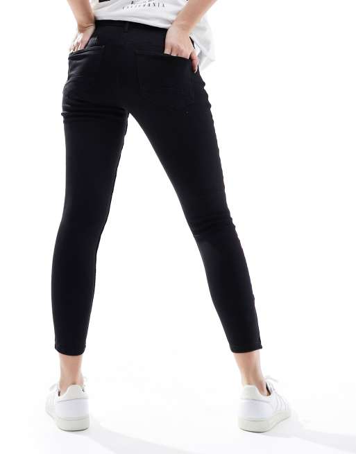 Vaqueros capri negros Eternal de Only , 2 de 5