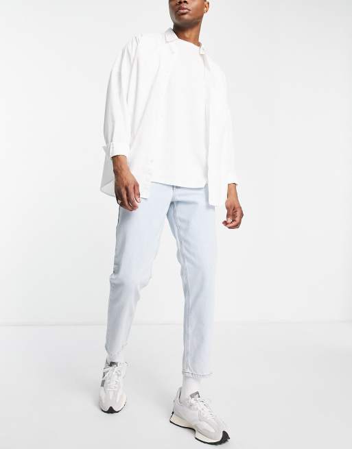 Vaqueros clásicos rígidos con lavado claro de ASOS DESIGN
