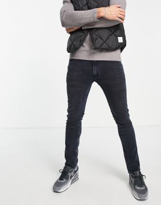 Vaqueros color carbón de corte pitillo 734 de HUGO ASOS