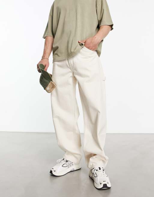 Vaqueros color crudo cargo de corte holgado Colt Worker de Dr Denim