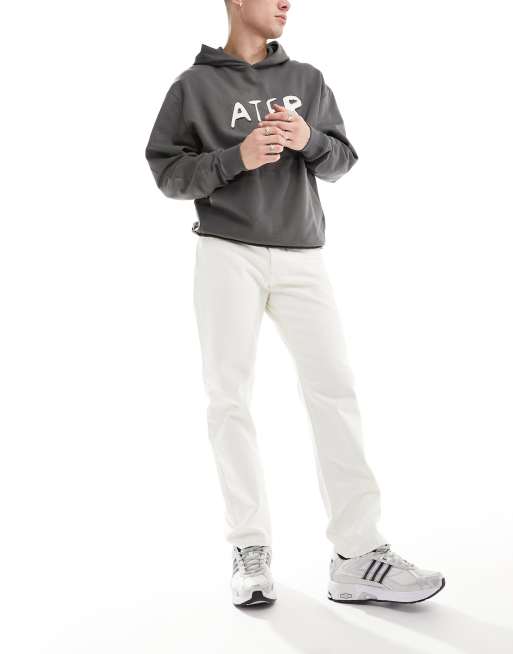 Vaqueros color crudo de corte recto Chris de Jack & Jones