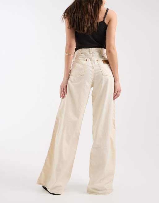 Vaqueros color crudo de pernera ancha Canyon de Wrangler, 3 de 5