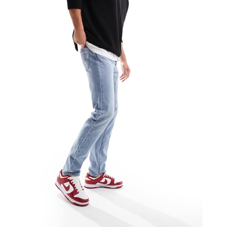 Levis 511 Pantalones Levis Blancos Mujer Vaqueros Con Lavado Azul