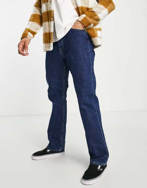 Vaqueros con lavado azul de corte recto holgado Nolan de Carhartt WIP