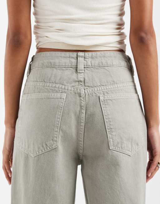 Vaqueros dad caquis de pernera ancha de ASOS DESIGN, 4 de 5