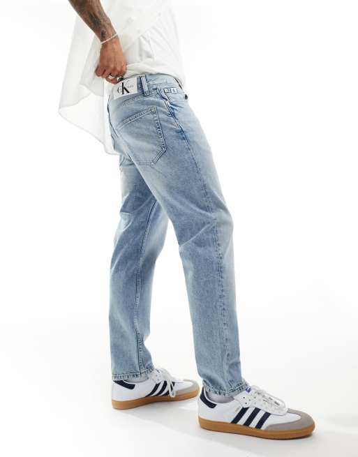 Vaqueros dad con lavado claro de Calvin Klein Jeans