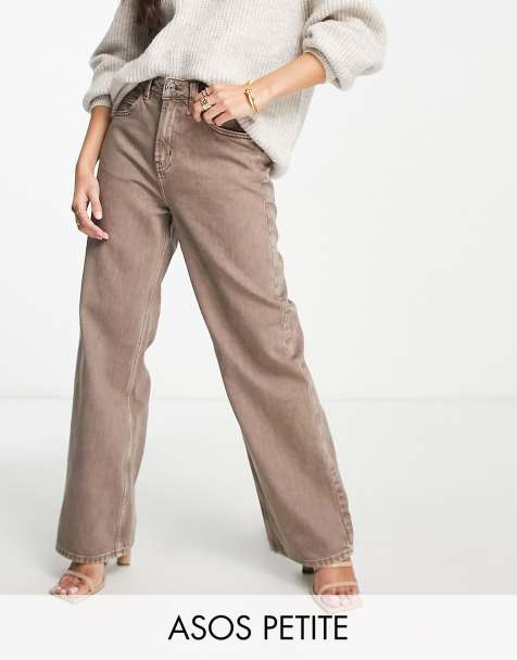 Pantalon vaquero marron discount mujer