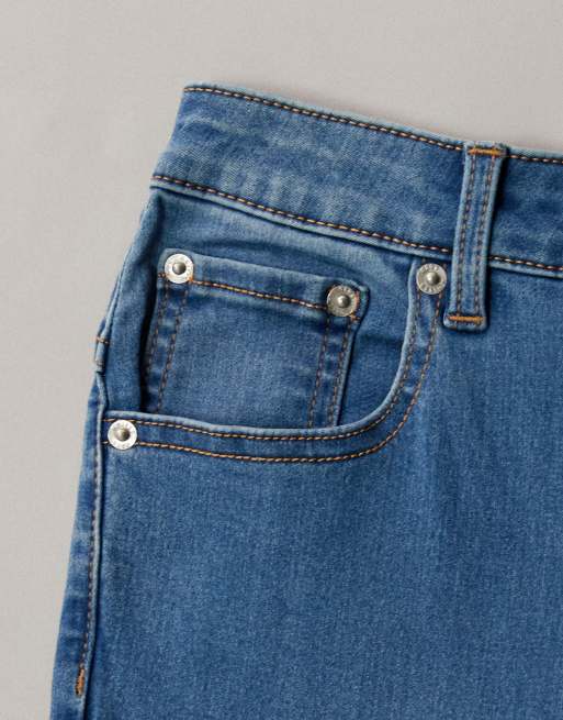 Vaqueros de campana azul medio muy elásticos moldeadores de ASOS DESIGN, 7 de 7
