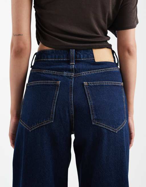 Vaqueros de corte barrel slim con lavado enjuagado intenso de ASOS DESIGN Tall, 5 de 5