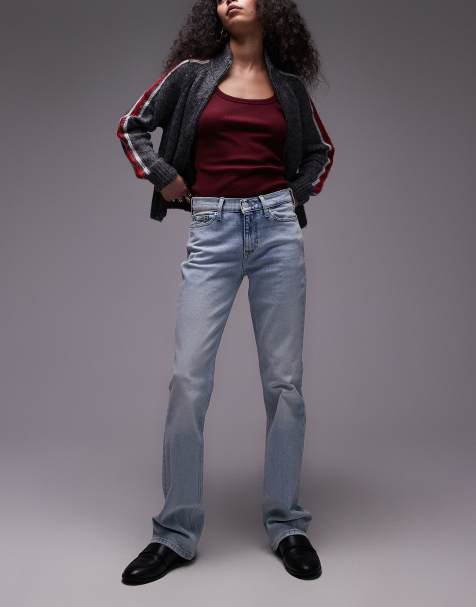 Vaqueros de corte bootcut acampanado y talle medio con lavado muy claro Maddie de Tommy Jeans - view 1