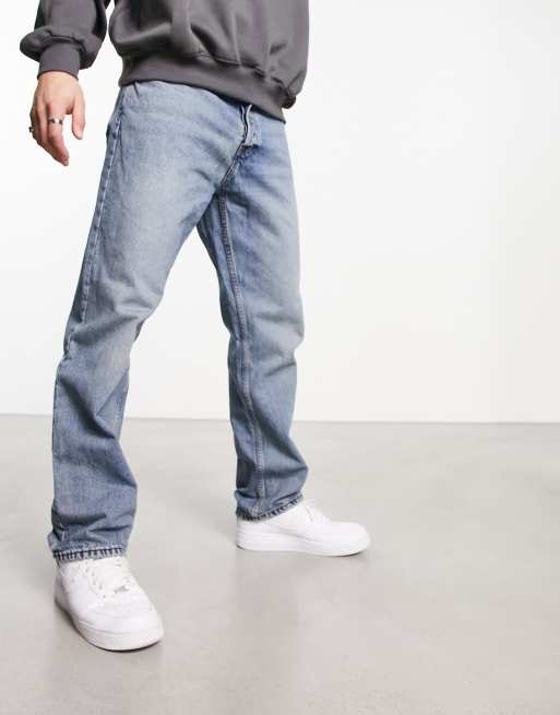 Vaqueros de corte recto estándar con lavado claro vintage Dash de Dr Denim