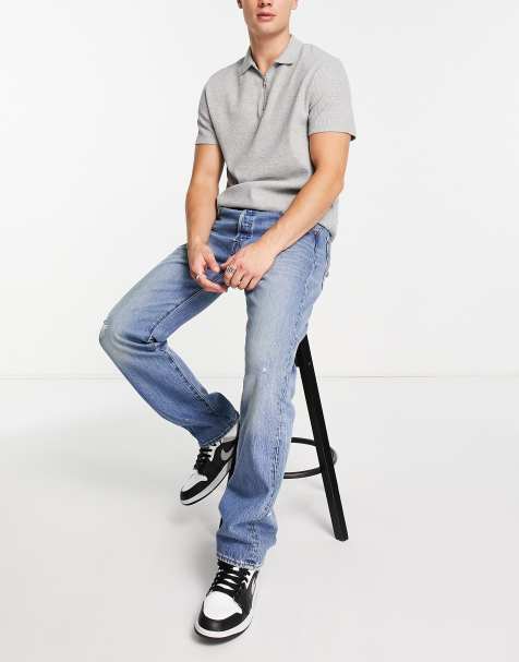 Vaqueros de corte recto estilo año 93 con lavado azul claro 501 de Levi's - view 1