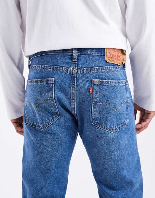 Vaqueros de corte recto holgado con lavado medio 501 '93 de Levi's , 4 de 5