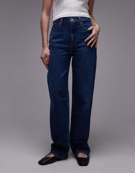 Vaqueros de corte recto slim con lavado oscuro Layla de Tommy Jeans - view 1