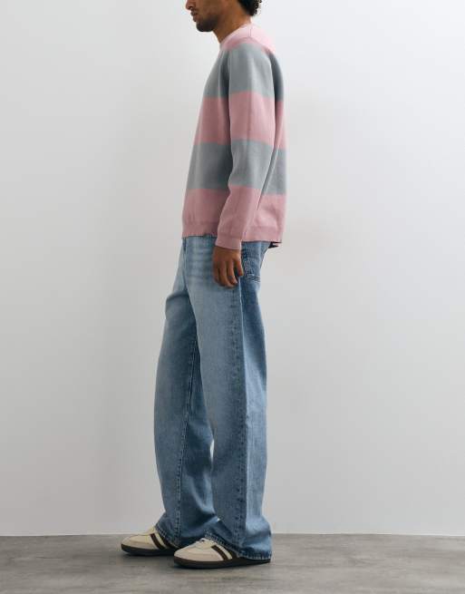 Vaqueros de corte recto suelto con lavado azul claro 501 de Levi's, 3 de 5