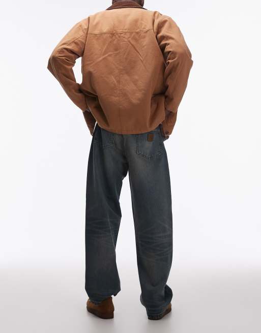 Vaqueros de corte recto suelto con lavado envejecido Landon de Carhartt WIP, 2 de 5