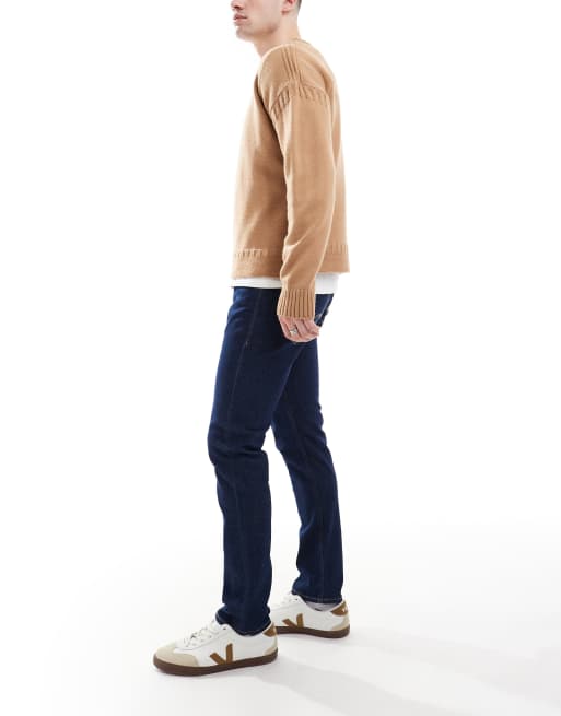 Vaqueros de corte slim con lavado azul oscuro Glenn de Jack & Jones , 3 de 5