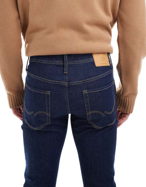 Vaqueros de corte slim con lavado azul oscuro Glenn de Jack & Jones , 5 de 5