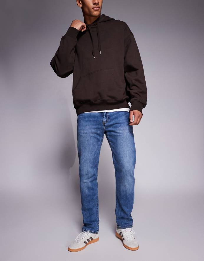 Levi's Vaqueros de corte tapered con lavado medio 502