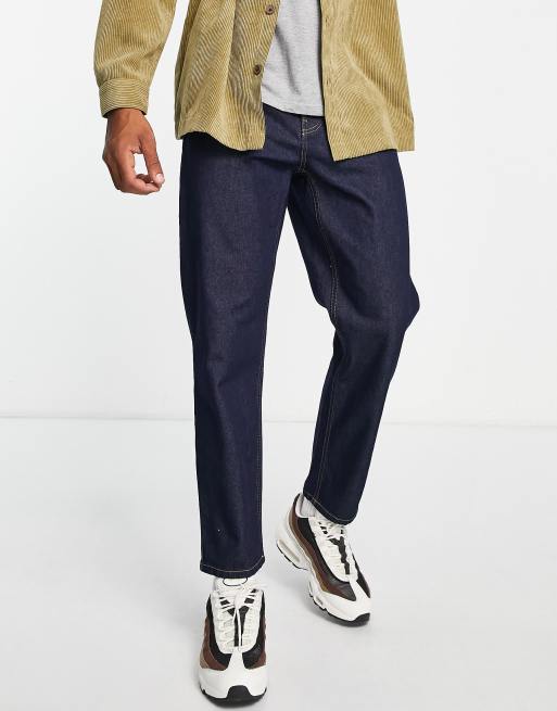 Vaqueros de corte tapered holgados color azul desgastado Newel de Carhartt WIP
