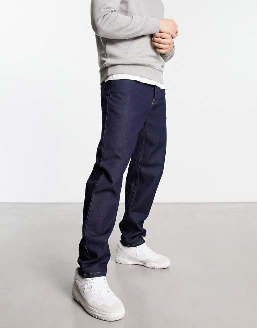 Vaqueros de corte tapered holgados color azul desgastado Newel de Carhartt WIP