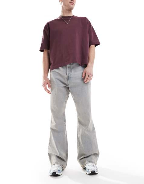 Vaqueros de pernera bootcut con lavado vintage claro cañón Rift de Dr Denim - view 1