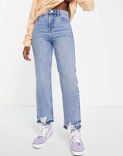 Vaqueros capri y tobilleros Vaqueros capri de mujer ASOS