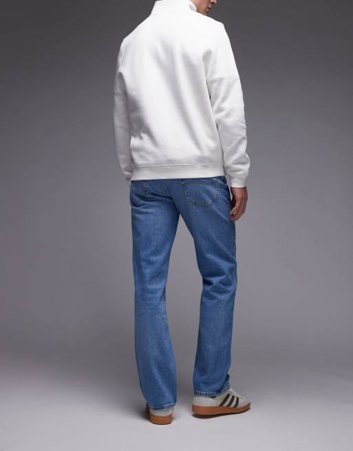 Vaqueros de pernera recta con lavado azul claro West de Lee, 2 de 5