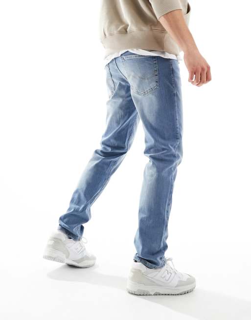 Vaqueros de pernera slim con lavado claro Glenn de Jack & Jones, 4 de 5