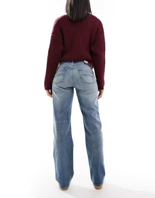Vaqueros de talle bajo y corte recto con lavado medio Sophie de Tommy Jeans, 2 de 5