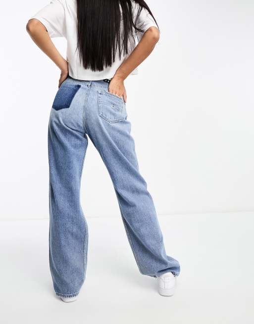 Vaqueros de talle medio y corte suelto con lavado medio Betsy de Tommy Jeans, 2 de 5