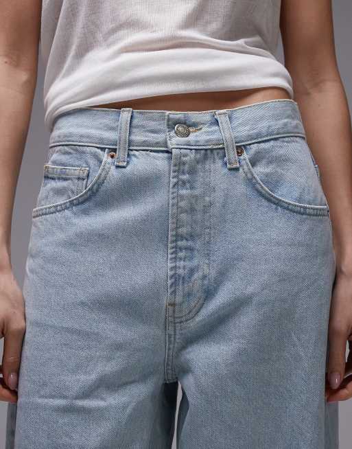 Vaqueros descoloridos de tiro bajo y estilo skater de Topshop, 5 de 5