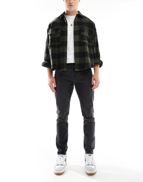 Vaqueros en lavado negro de corte slim de Only & Sons - view 1