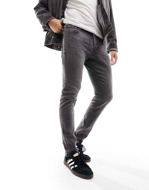 Vaqueros gris de corte slim Glenn de Jack & Jones - view 1